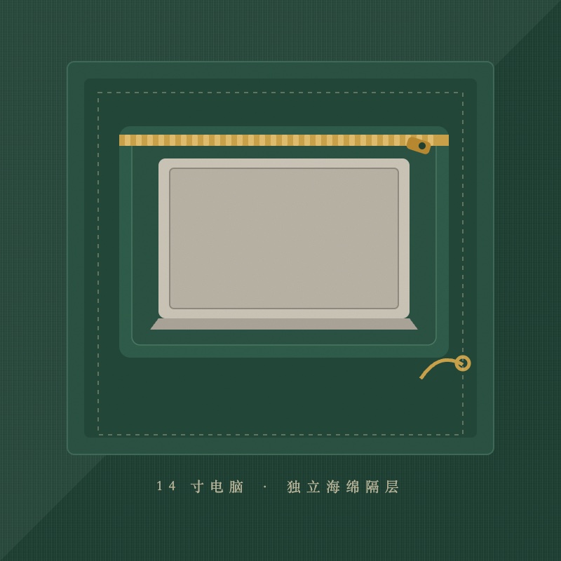 内袋与电脑隔层